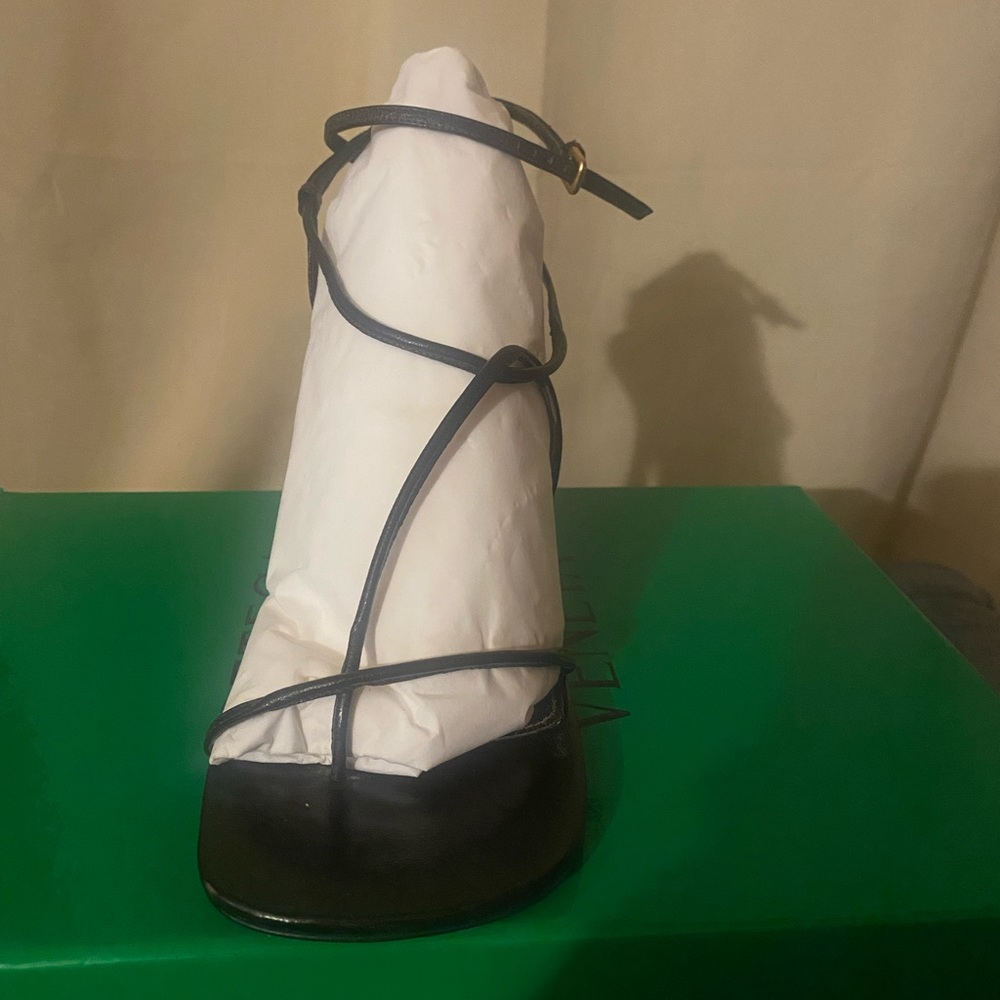 Ladies Brown Barely There 90mm Sandals size 39